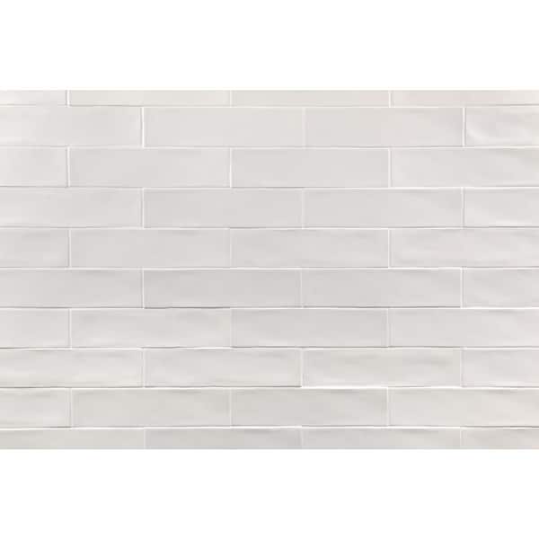 Ivy Hill Tile Strait White 3 in. x 12 in. Matte Ceramic Subway Wall Tile (22-Pieces 5.38 sq. ft. / Case)