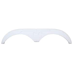 Tandem Axle Fender Skirt FS2713 for Forest River-Polar White