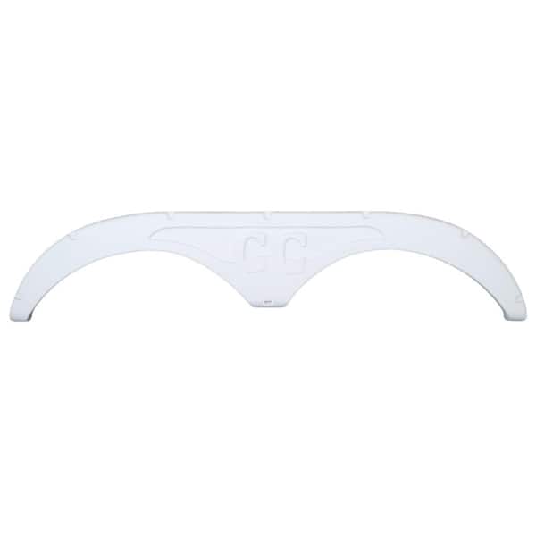 ICON Tandem Axle Fender Skirt FS2713 for Forest River-Polar White