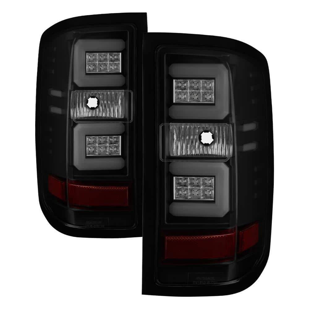 Chevy Silverado 2016-2017 (will Only Work With Factory LED Type) Light Bar LED Tail Lights - Black Smoke price history on PriceWatchPro