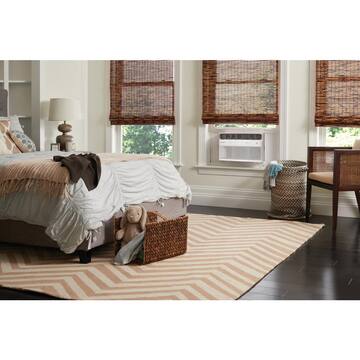 8,000 BTU 115 Volts Window Air Conditioner Cools 350 Sq. Ft. with Remote Control in White