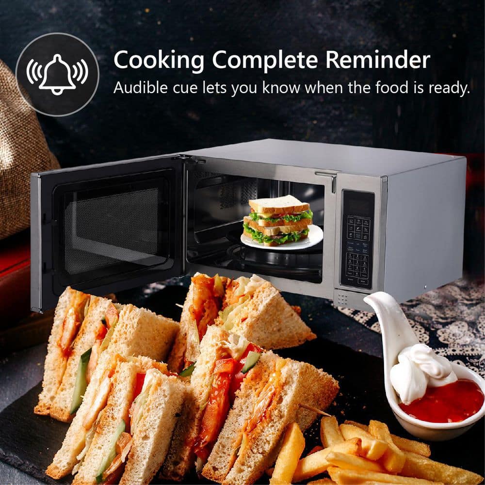 Equator Stainless Steel 3-in-1 Microwave Grill Convection Oven