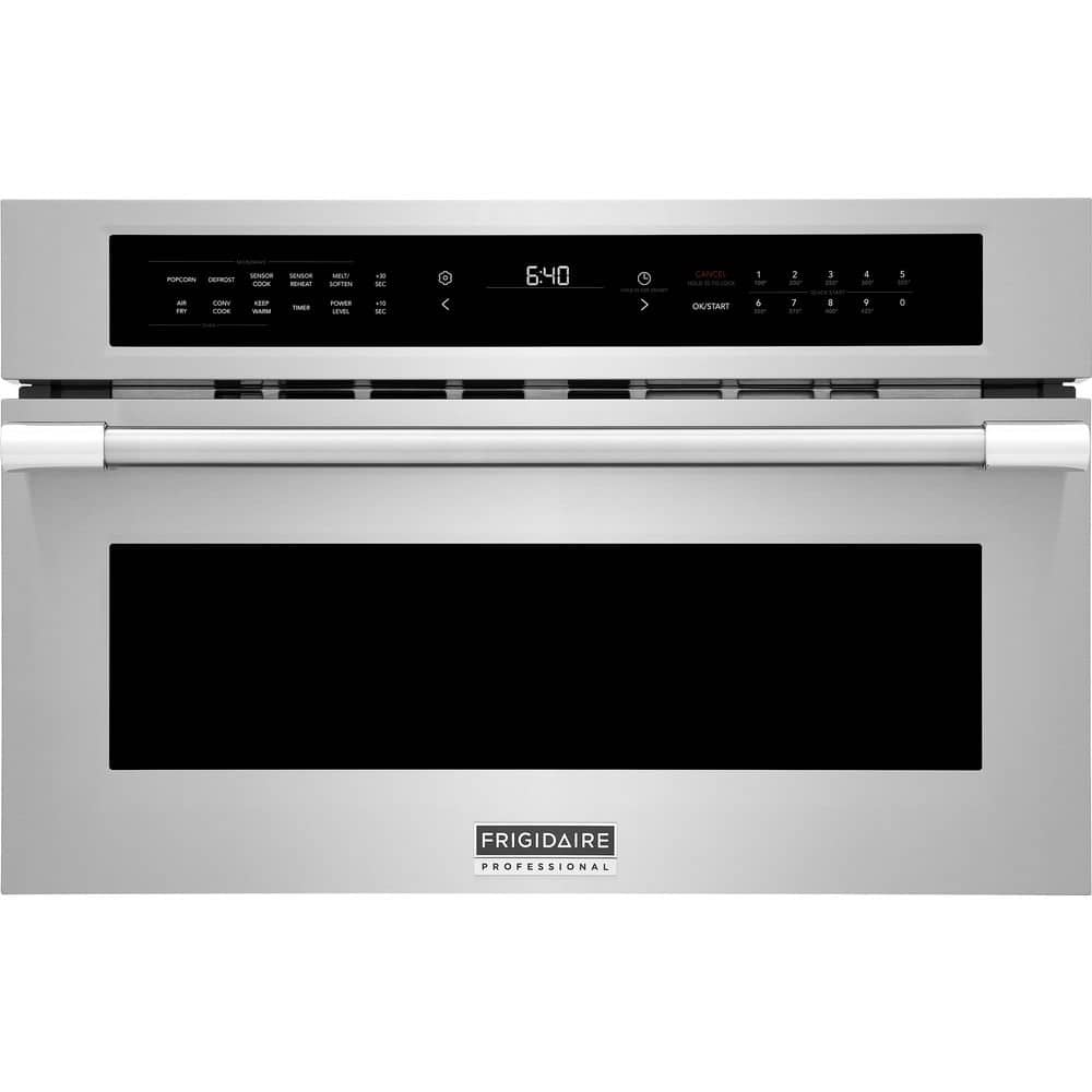 "Professional 1.6 cu.ft. Electric 30"" Built-In Convection Microwave Oven in Stainless Steel with Air Fry" price history on PriceWatchPro