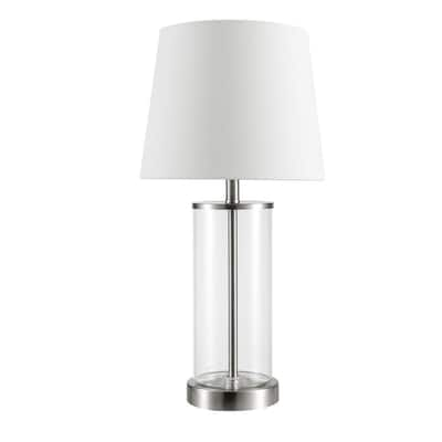 tlc lighting glass table lamp