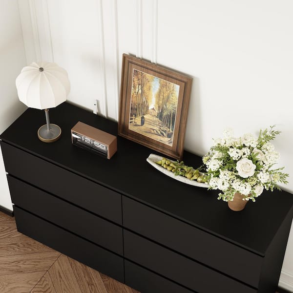 used black dresser Black dresser with mirror used