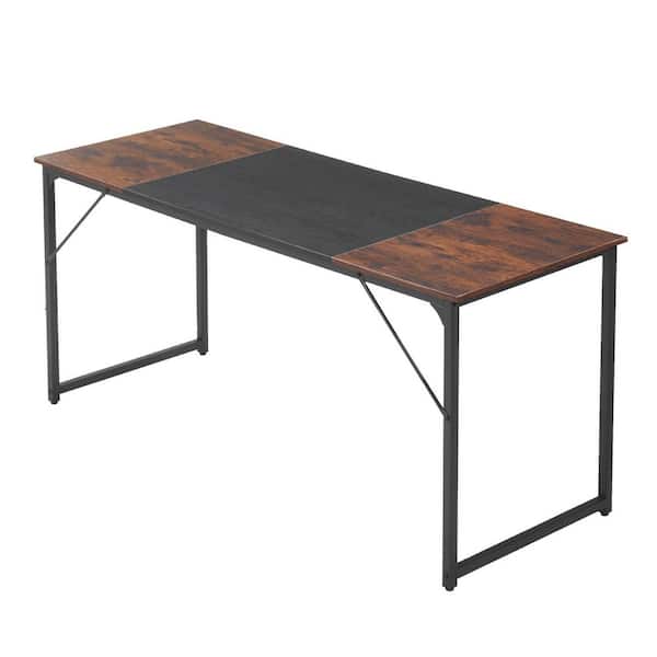 Computer Desk, 63 in. Office Gaming Desk for Home, Writing Study Work Modern Simple Table with Metal Frame 2025 update