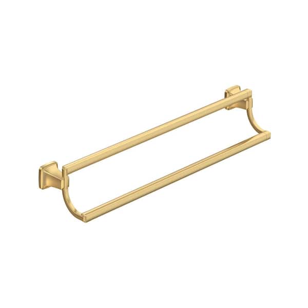 American Standard Townsend 24 in. Wall Mounted Double Towel Bar in Brushed Cool Sunrise