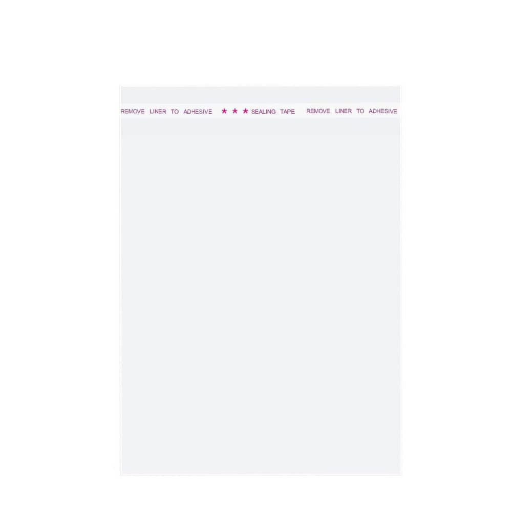 200-Piece Clear Self Sealing Cellophane Bags 4 in. x 6 in. Resealable for Cookies Candy and Treats Packaging price history on PriceWatchPro