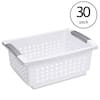 Mainstays Snaplock® 50 Quart Clear Storage Container with Black