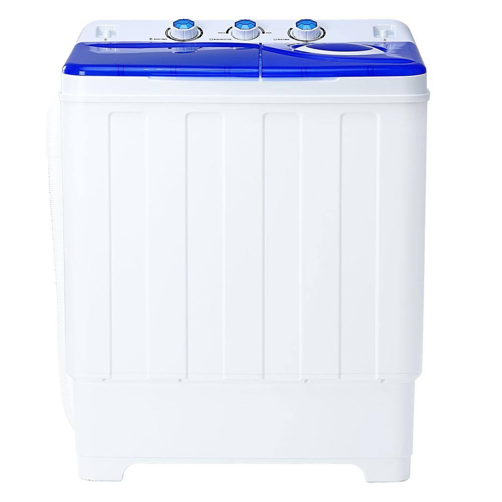 4.2 cu.ft. Portable Washing Machine in Blue with Drain Pump, Semi-Automatic Compact Laundry Machine price history on PriceWatchPro