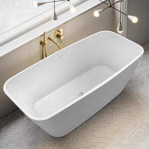 Eastbrook Wandsworth Gloss White Double Ended Freestanding Bath 1500 x  725mm - 33.0003