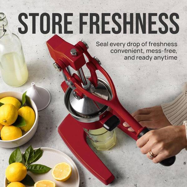 Zulay Kitchen Cast Iron Manual Citrus Juicer Z-4073 - The Home Depot