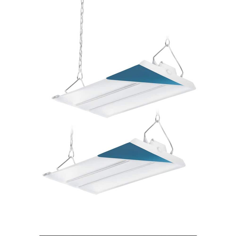 BeamBox 2-Pack 1.33 ft. 150-Watt Equivalent LED High Bay Light