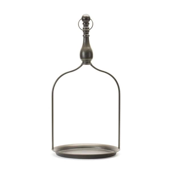 Brown Metal Candle Tray Single-Pack
