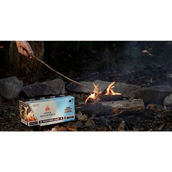Pine Mountain Hershey's Roasting Logs (6-Pack) 800001861 - The Home Depot