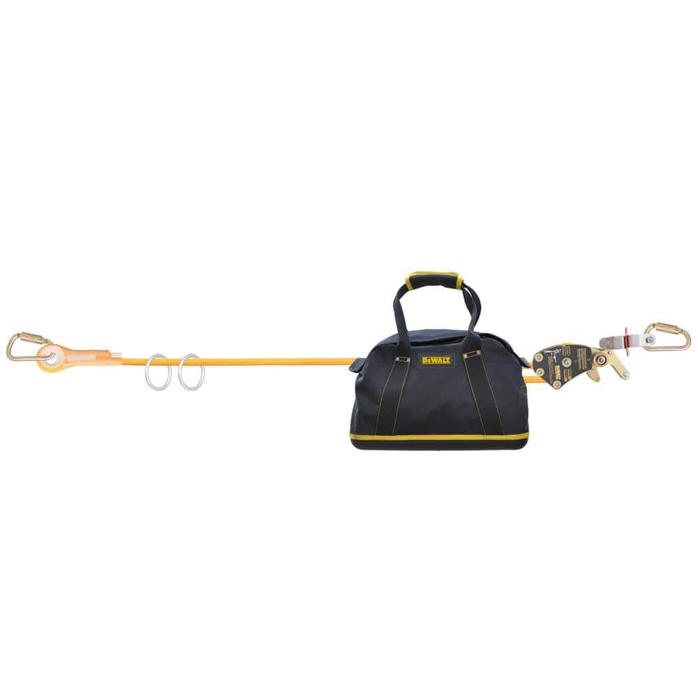 100 ft. Horizontal Lifeline System - Rope - Temporary - 2 Person