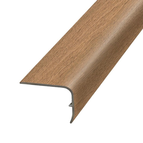 PERFORMANCE ACCESSORIES Apricot 1.32 in. T x 1.88 in. W x 78.7 in. L Vinyl Stair Nose Molding