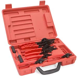 Pro Snap Ring Pliers Set with Storage Case (11-Piece)