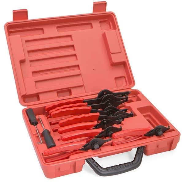 Stark Pro Snap Ring Pliers Set with Storage Case (11-Piece)