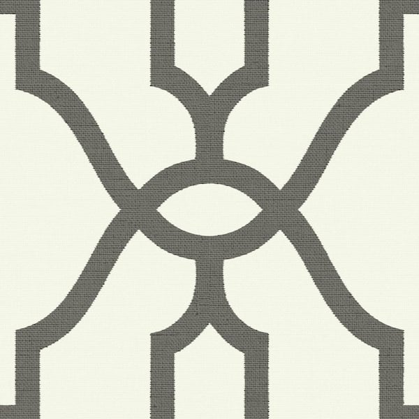 Magnolia Home by Joanna Gaines 34.17 sq. ft. Magnolia Home Woven Trellis Premium Peel and Stick Wallpaper