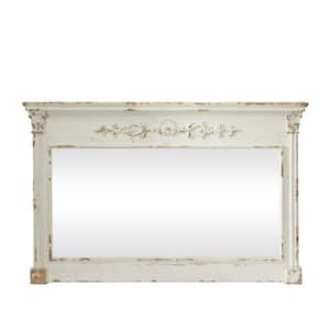 Cream Vintage Wall Mirror, 59 in. x 4 in. x 36 in.