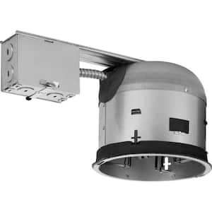 6 in. Steel Air-Tight IC Rated Remodel LED Recessed Housing Can with Quick-Connect for Shallow Ceiling