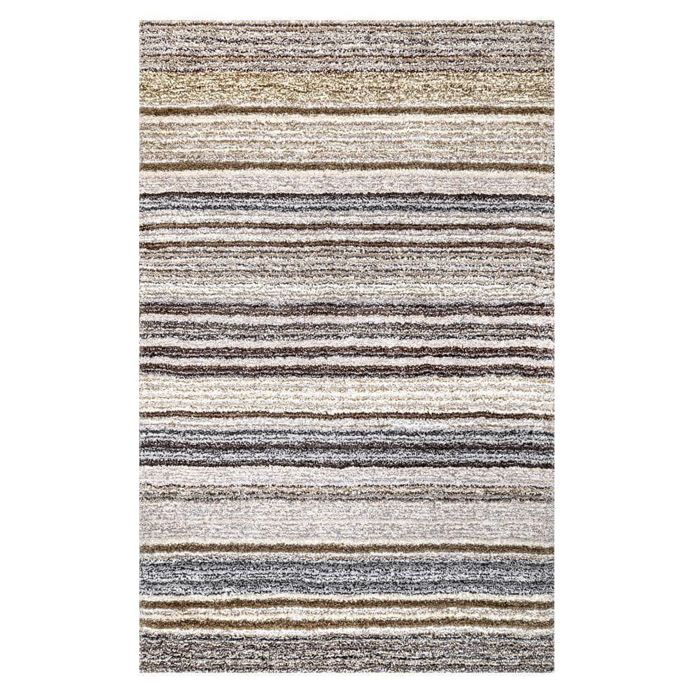 Horizontal Stripe Design Custom Area Rug