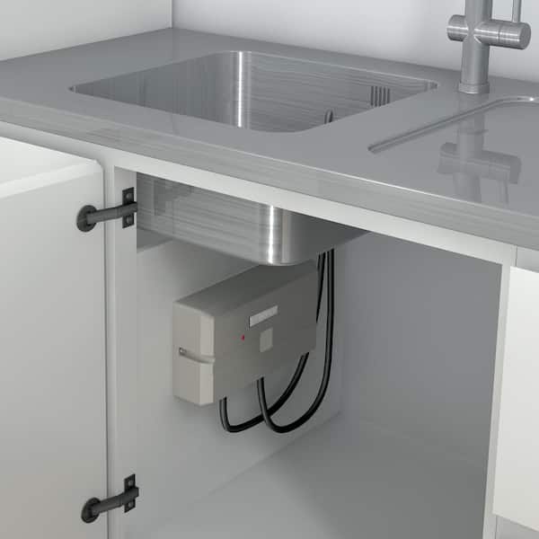Electric Instant Hot Water Heater Tankless Under Sink Tap Bathroom/Kitchen Black