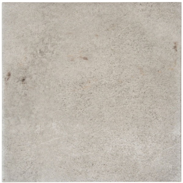Zahara 6 in. x 6 in. Matte Cool Gray Porcelain Zellige Square Tile (5.38 sq ft/case)-22 Pack