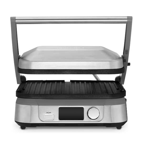 Cuisinart Griddler 5Brushed Stainless Steel Panini Press and Griddle