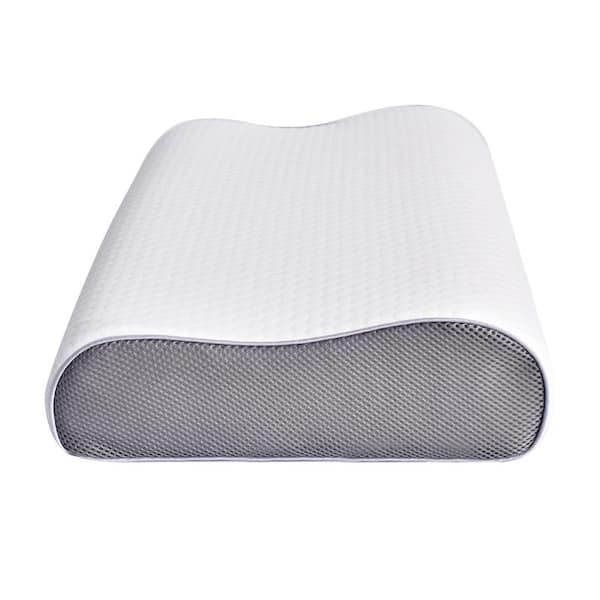Ergonomic Memory Foam Pillow Cube Soft Pad Cushion Neck Support