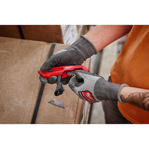 Milwaukee 1.3 in. Blade Compact Side Slide Utility Knife 48-22-1511 - The  Home Depot