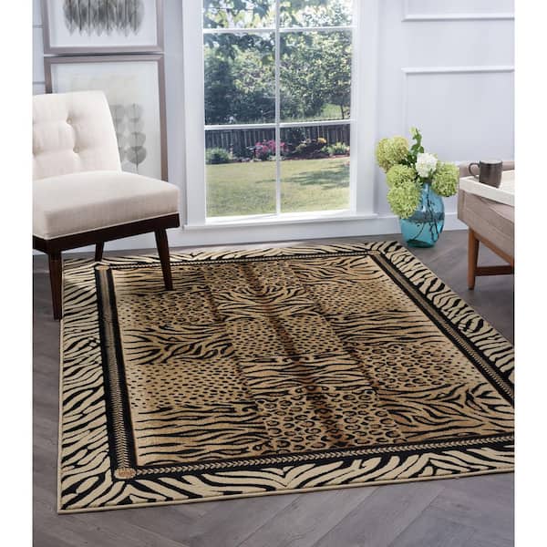 Festival Beige 5 ft. x 7 ft. Area Rug