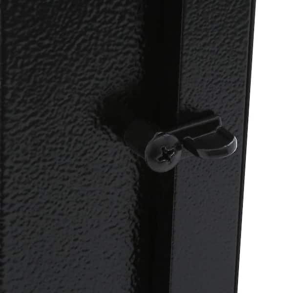 Unique Home Designs 36 in. x 80 in. Estate Black Recessed Mount All Season  Security Door with Insect Screen and Glass Inserts IDR0310036BLK - The Home  Depot