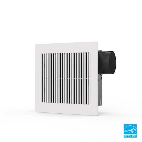 50 CFM Quick Install Professional Ceiling and Wall Mount Easy Roomside Bathroom/Bath Exhaust Fan, ENERGY STAR