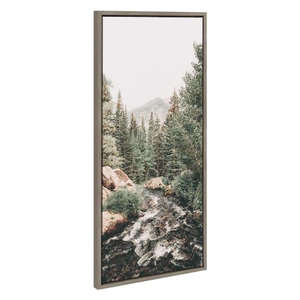 Kate and Laurel Sylvie "Meet Me Here" by Alicia Abla Framed Art Print 18 in. x 40 in.