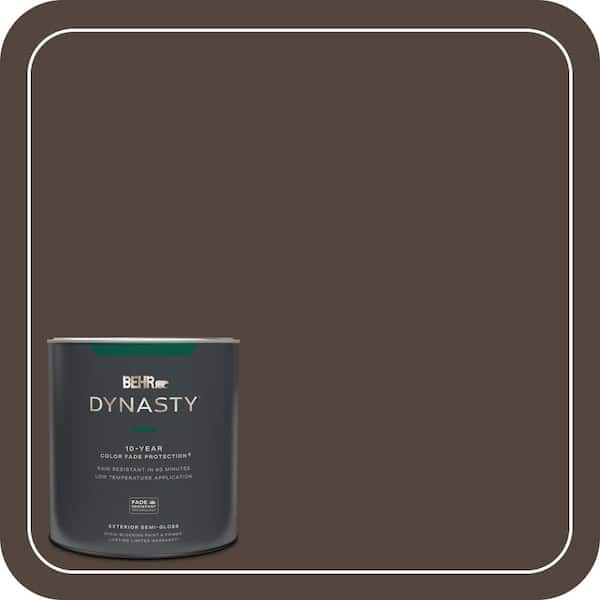 BEHR DYNASTY 1 qt. Home Decorators Collection #HDC-MD-13 Rave Raisin Semi-Gloss Exterior Stain-Blocking Paint & Primer