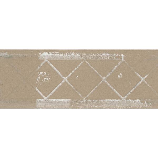 EMSER TILE Passion Nero 3 in. x 8 in. Glossy Porcelain Wall