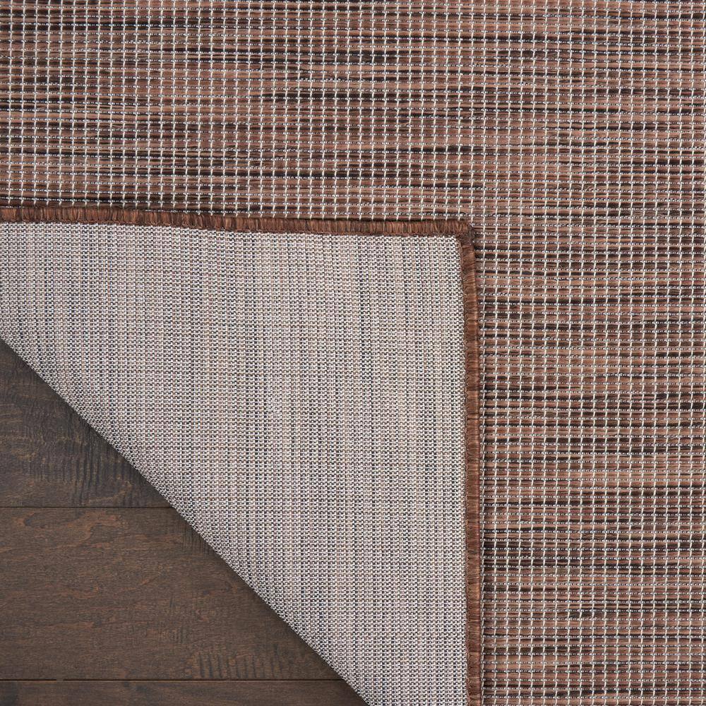 Easy-Care Natural Synthetic 8' x 10' Flatweave Indoor/Outdoor Rug