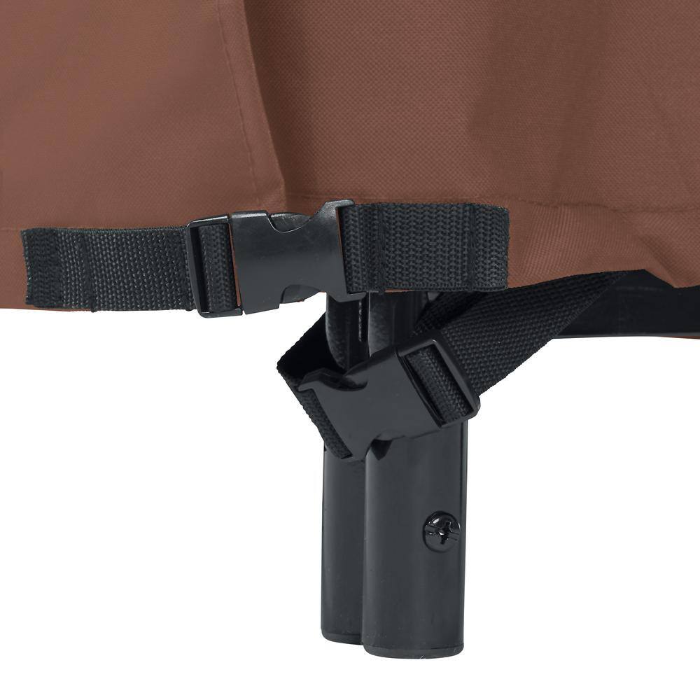 Mocha Cappuccino High-Strength Polyester Log Rack Cover