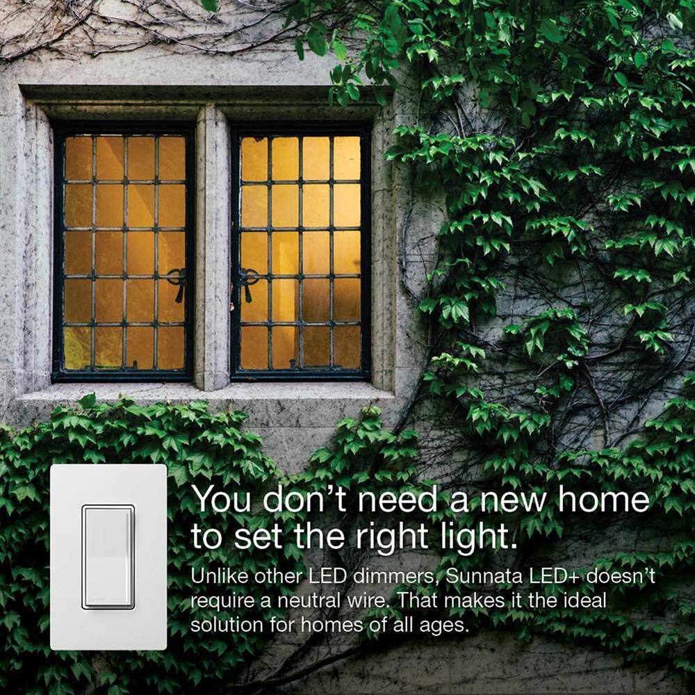 Lutron Black Gloss Touch Dimmer Switch for LED and Incandescent Bulbs