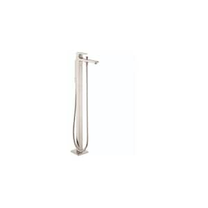 Metropol Single-Handle Freestanding Tub Faucet with Hand Shower in Brushed Nickel