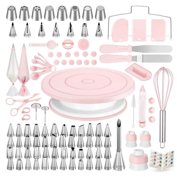 Cake Decorating Kit for Cake Decorating, Baking, Icing, and Other Pastry Projects (158-Pack)