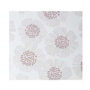 Flower Burst Pink Peel and Stick Removable Wallpaper Panel (covers approx. 26 sq. ft.)