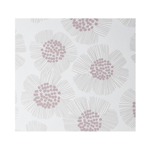 The Company Store Flower Burst Pink Peel and Stick Removable Wallpaper Panel (covers approx. 26 sq. ft.)
