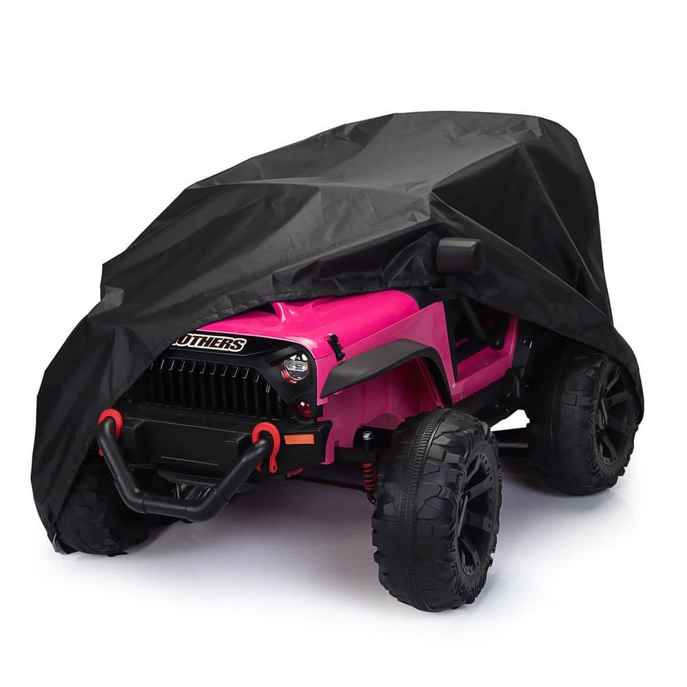 Kids Car Cover,Large Ride On Truck Toys Car for Kids Waterproof Cover,420D  Universal Outdoor Cover for Power Wheels Jeep & Toddler Electric