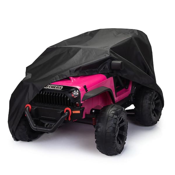 TOBBI 55 in. L Kids Electric Ride On Toy Car Cover Waterproof All Weather Indoor Outdoor Full Car Cover