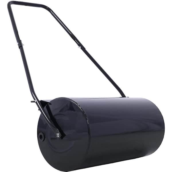 Ami Heavy-Duty 23.5 in. W 13 Gal. Tow Behind Water/Sand Filled Sod Drum Roller, Lawn Roller