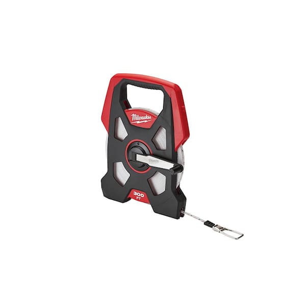 Milwaukee 300 ft. Open Reel Long Tape Measure 48-22-5230 - The
