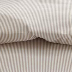 Company Cotton Yard-Dyed Percale Duvet Cover